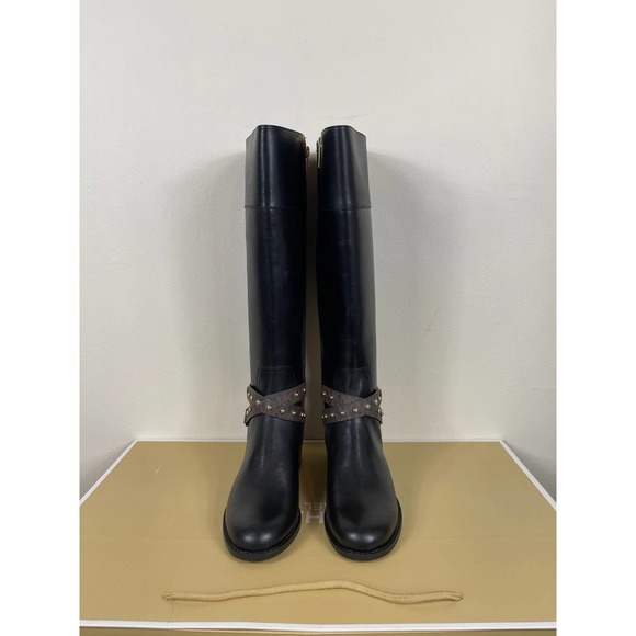 Michael Kors Kincaid Leather Riding Boot Size 6 - Picture 2 of 9